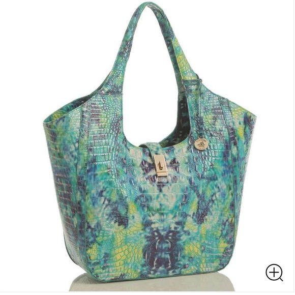 BRAHMIN Carla Hydro Melbourne genuine leather large tote new!!!! - Picture 8 of 16